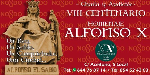 Charla y audición: VIII centenario, homenaje Alfonso X